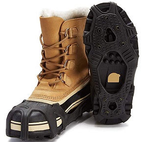 ICETRAX Pro Winter Ice Cleats for Snow and Ice